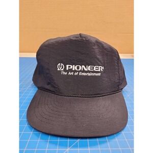 Pioneer The Art Entertainment Hat Cap Black Mohr's One Size‎ Fits All Headwear
